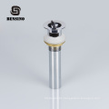 chrome plated pop up vessel bathroom sink drain stopper